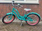 Meisjesfiets electra beachcruiser, Fietsen en Brommers, Fietsen | Cruisers en Lowriders, Ophalen, Gebruikt, Staal, Cruiser