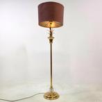 Vloerlamp Boulanger mid century ananas model messing, Ophalen, Gebruikt, Glas, 150 tot 200 cm