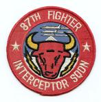 USAF luchtmacht patch 87 FIS F-106A Delta Dart Duluth, Ophalen of Verzenden, Luchtmacht, Amerika, Embleem of Badge
