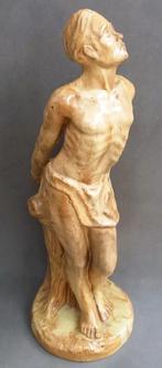 Om 1940 -1945 PETRI Tegelen GROOT Beeld Sculptuur Sebastiaan, Antiek en Kunst, Antiek | Keramiek en Aardewerk, Ophalen of Verzenden