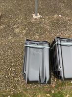 Dakpannen, Hoekpannen & Nokvorsten - spinvlies, Ophalen, Gebruikt, Steen of Klei, Zwart