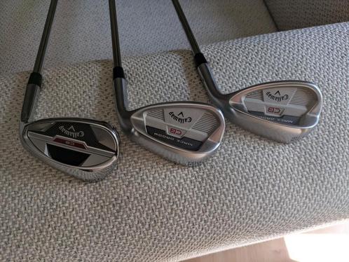 Callaway Mack Daddy CB Wedges 52, 56 en 60 graden., Sport en Fitness, Golf, Gebruikt, Club, Callaway, Ophalen of Verzenden