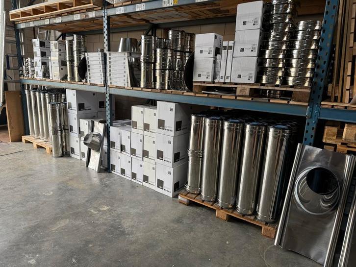 Isoduct Rookkanaal - 20% Korting!, Huis en Inrichting, Kachels, Nieuw, Hout, Ophalen of Verzenden