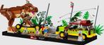 Jurassic park - iconisch diorama van Lego - T Rex breakout, Ophalen of Verzenden, Nieuw, Film, Beeldje, Replica of Model