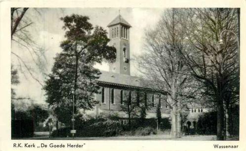 (301-160-017) Wassenaar Rk Kerk, Verzamelen, Ansichtkaarten | Nederland, Zuid-Holland, Verzenden
