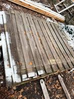 Gebruikte schutting schermen + poort, Ophalen, Minder dan 3 meter, Hout, 1 tot 2 meter