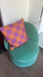 Fauteuil, stoel Sofacompany groen design, Huis en Inrichting, Fauteuils, Ophalen, Zo goed als nieuw