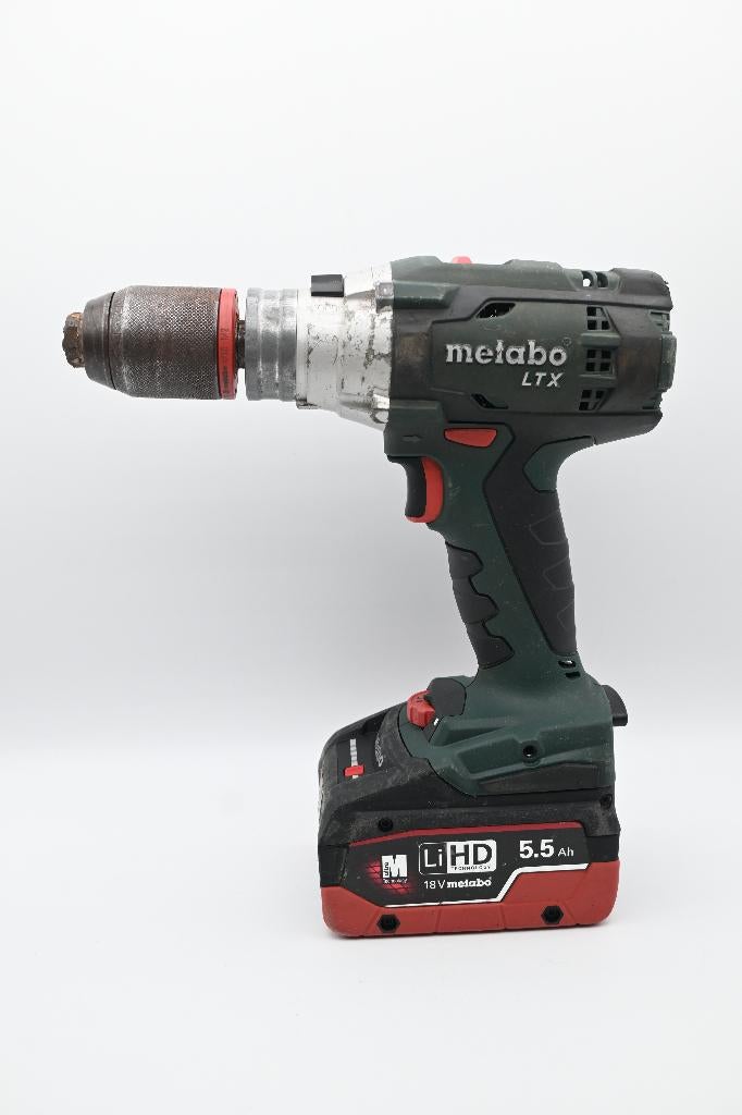 Metabo LTX 18 Schroeftol & Haakse Slijper COMBOSET, Ophalen of Verzenden, Gebruikt