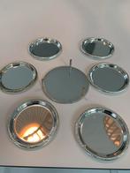 Argento Silverline Onderzetters met Houder - Zilverkleurig, Ophalen of Verzenden