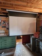 Optoma DE-1095EGA 95 inch gemotoriseerd  projectiescherm, Audio, Tv en Foto, Projectieschermen, Ophalen, Elektrisch, Zo goed als nieuw