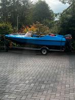 Placom Speedboot met 25 pk Mariner . Onderdelen, Watersport en Boten, Ophalen of Verzenden, Gebruikt