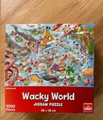 Nieuwstaat Goliath Wacky World Puzzel 1000 Stukjes, Hobby en Vrije tijd, Denksport en Puzzels, Ophalen of Verzenden, 500 t/m 1500 stukjes