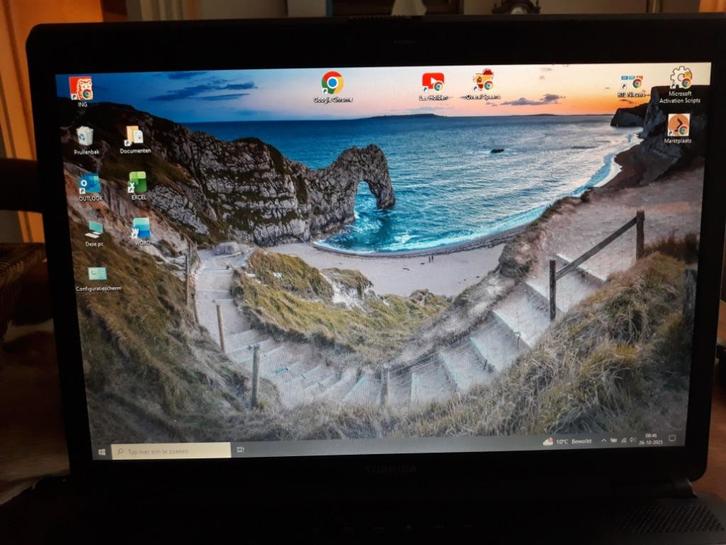 Toshiba Satellite Pro L 350 DEFECT, Computers en Software, Windows Laptops, 17 inch of meer, HDD, 2 tot 3 Ghz, Ophalen of Verzenden