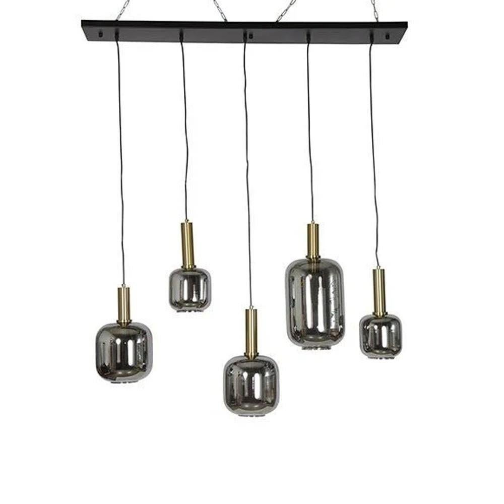 Eettafellamp & Woonkamermodel - Samen of apart te koop, Ophalen of Verzenden, Zo goed als nieuw, Glas, Modern