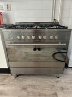Msystem Fornuis 6-pits met Oven, Gebruikt, 60 cm of meer, Grill, Ophalen of Verzenden
