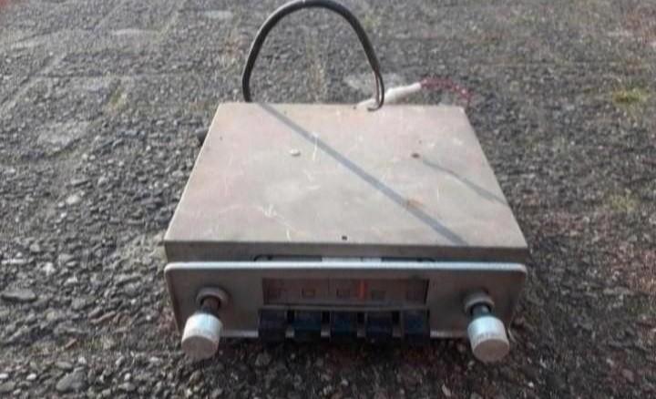 Oude vintage Philips autoradio mancave, Auto diversen, Autoradio's, Gebruikt, Ophalen of Verzenden