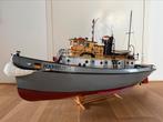 SLEEPBOOT HAMBURG 2   RC-MODEL (KLAAR), Hobby en Vrije tijd, Modelbouw | Boten en Schepen, Ophalen, Zo goed als nieuw, Overige merken