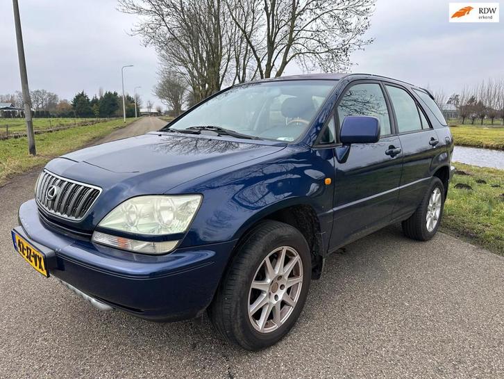 Lexus RX 300 Executive|leder|lang apk|zo mee, Auto's, Lexus, Bedrijf, Te koop, RX(-H), 4x4, ABS, Airbags, Airconditioning, Boordcomputer