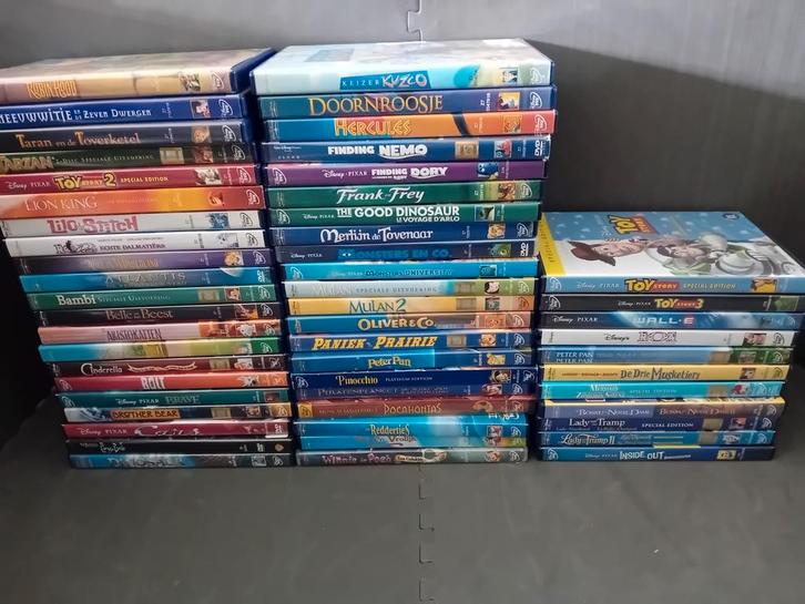 53 Disney dvd's, Cd's en Dvd's, Dvd's | Tekenfilms en Animatie, Gebruikt, Tekenfilm, Alle leeftijden, Ophalen of Verzenden