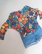 Pop art print trui shirt M, Ophalen of Verzenden, Zo goed als nieuw, Maat 38/40 (M)