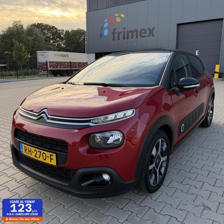 Citroen C3 1.2 S&S Shine | Camera | Navi | NW APK !, Auto's, Citroën, Bedrijf, Te koop, C3, ABS, Achteruitrijcamera, Airbags, Airconditioning