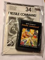 Missile Command Atari 2600 Game + boekje, 1 speler, Racen en Vliegen, Ophalen of Verzenden, Zo goed als nieuw