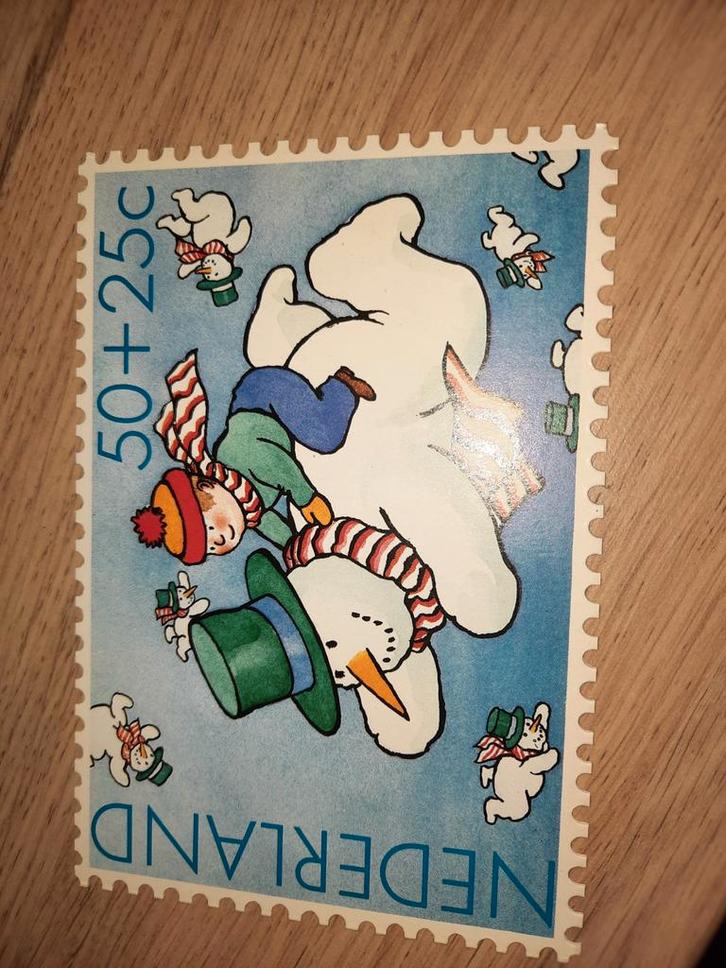 Kinderpostzegel 1983 - Kind met Sneeuwpop, Postzegels en Munten, Postzegels | Nederland, Postfris, Na 1940, Ophalen of Verzenden