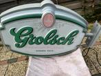 Reklame bord Grolsch, Verzamelen, Biermerken, Ophalen of Verzenden, Zo goed als nieuw, Reclamebord, Plaat of Schild, Grolsch