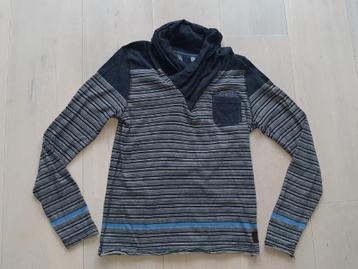 Revelation donkerblauw gestreepte longsleeve maat XS beschikbaar voor biedingen