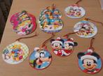12 Disney kerstkaarten kersthangers Mickey Minnie prinses, Ophalen of Verzenden, Overige figuren, Nieuw, Beeldje of Figuurtje