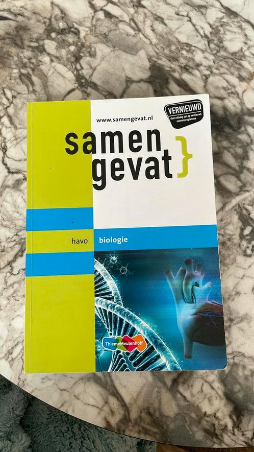 Samengevat havo Biologie, Boeken, Schoolboeken, Zo goed als nieuw, Biologie, HAVO, Ophalen of Verzenden