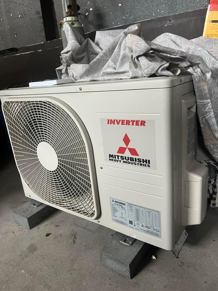 Mitsubishi Heavy industries Airco 3,5kW - Zo Goed Als Nieuw!, Witgoed en Apparatuur, Airco's, Zo goed als nieuw, Wandairco, 60 tot 100 m³