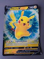 Jumbo promo swsh198 pikachu v, Hobby en Vrije tijd, Verzamelkaartspellen | Pokémon, Ophalen of Verzenden, Zo goed als nieuw, Losse kaart