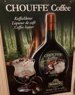 La Chouffe reclame plaat plastic likeur, Ophalen of Verzenden, Zo goed als nieuw, Reclamebord, Plaat of Schild, Overige merken