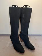 Zwart leren hoge ecco laarzen mt 40, Zwart, Ophalen of Verzenden, Zo goed als nieuw, Hoge laarzen
