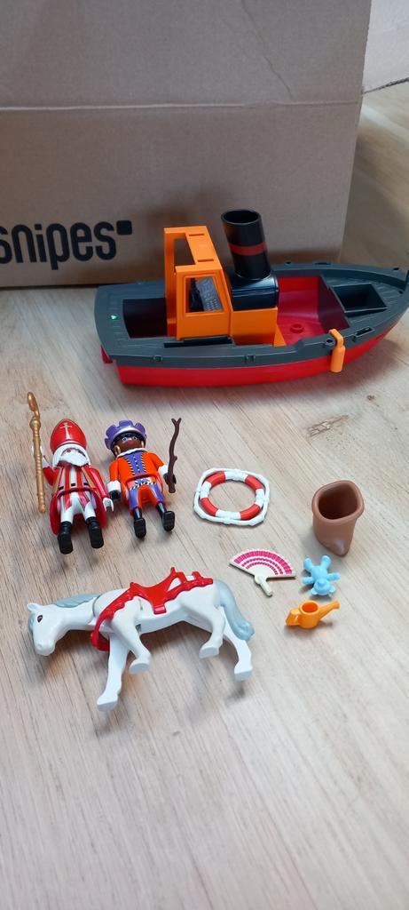 Playmobil Sinterklaas Boot met Figuren, Kinderen en Baby's, Speelgoed | Playmobil, Gebruikt, Los playmobil, Ophalen of Verzenden