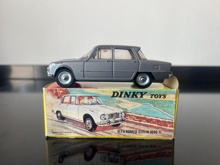 Dinky Toys #514 Alfa Romeo Giulia 1600 TI, Hobby en Vrije tijd, Modelauto's | 1:43, Zo goed als nieuw, Auto, Dinky Toys, Ophalen of Verzenden