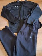 Trainingspak Puma jas en Kipsta broek maat 140, Ophalen of Verzenden, Overige maten, Zwart, Voetbal