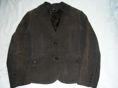 Bruin suède leren jas MS leer vintage leder jasje maat 42 L, Kleding | Dames, Jasjes, Kostuums en Pakken, Zo goed als nieuw, Jasje