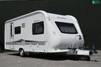 Hobby De Luxe 490 KMFe |Mover|Airco|Voortent(2x)|Stapelbed, Bedrijf, Kachel, 5 tot 6 meter, Tot en met 5