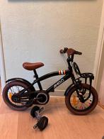 Zwarte Amigo jongensfiets 14 inch, Fietsen en Brommers, Fietsen | Kinderfietsjes, Ophalen, Zo goed als nieuw, Minder dan 16 inch