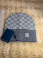 Luxe grijze muts met tasje - Nieuw!, Kleding | Heren, Mutsen, Sjaals en Handschoenen, Ophalen of Verzenden, Nieuw, Overige maten