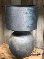Kruiklamp lampvoet TOM black and sand stoer sober landelijk, Huis en Inrichting, Lampen | Tafellampen, Minder dan 50 cm, Nieuw