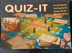 Quiz-It Kwistet Bordspel - Educatief!, Hobby en Vrije tijd, Gezelschapsspellen | Bordspellen, Een of twee spelers, Ophalen of Verzenden