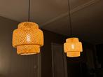 Bamboe hanglampen, Ophalen of Verzenden, Zo goed als nieuw, Minder dan 50 cm