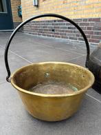 Antieke messing / koperen ketel / pan, Ophalen