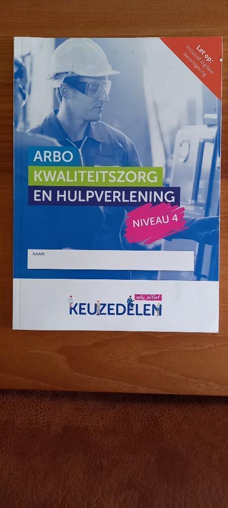 ARBO Kwaliteitszorg en hulpverlening niveau 4, Boeken, Schoolboeken, Zo goed als nieuw, Overige vakken, Overige niveaus, Ophalen of Verzenden