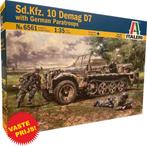 Sd.Kfz. 10 Demag D7 (with German Paratroops) Italeri 1/35, Tank, Italeri, 1:32 tot 1:50, Nieuw