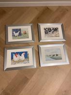 Wiebe van der Zee schilderijen, Ophalen, Minder dan 50 cm, Zo goed als nieuw, Schilderij