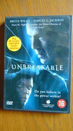 Unbreakable / Incassable dvd, Cd's en Dvd's, Ophalen of Verzenden, Zo goed als nieuw, Vanaf 16 jaar